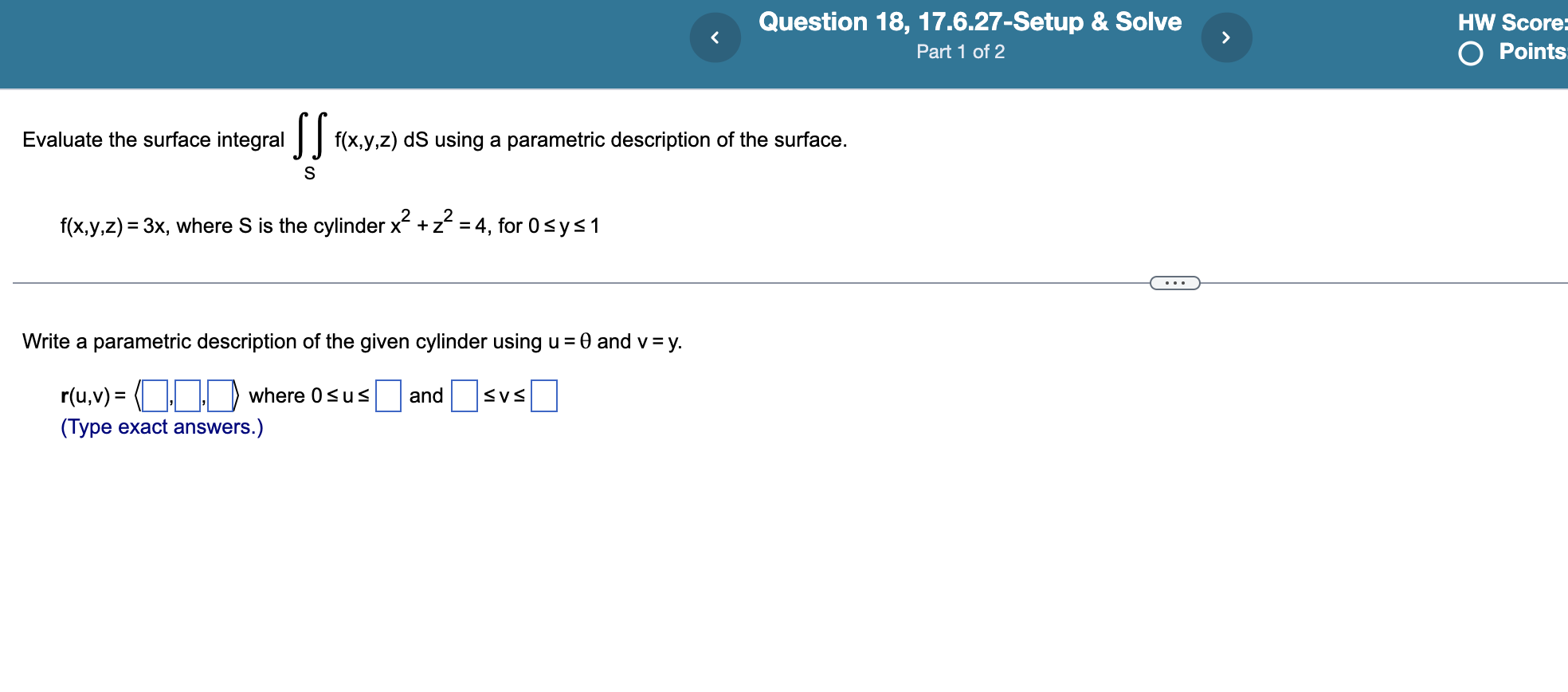 Solved Evaluate The Surface Integral ∬sf X Y Z Ds Using A