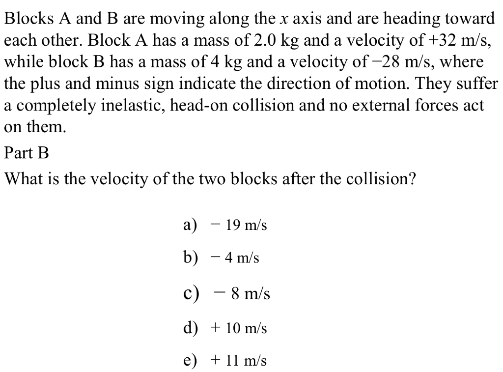 Solved Blocks A And B Are Moving Along The X Axis And Are | Chegg.com