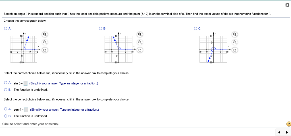 Pre Calculus Notes Section 41 Objectives Drawing Angles In