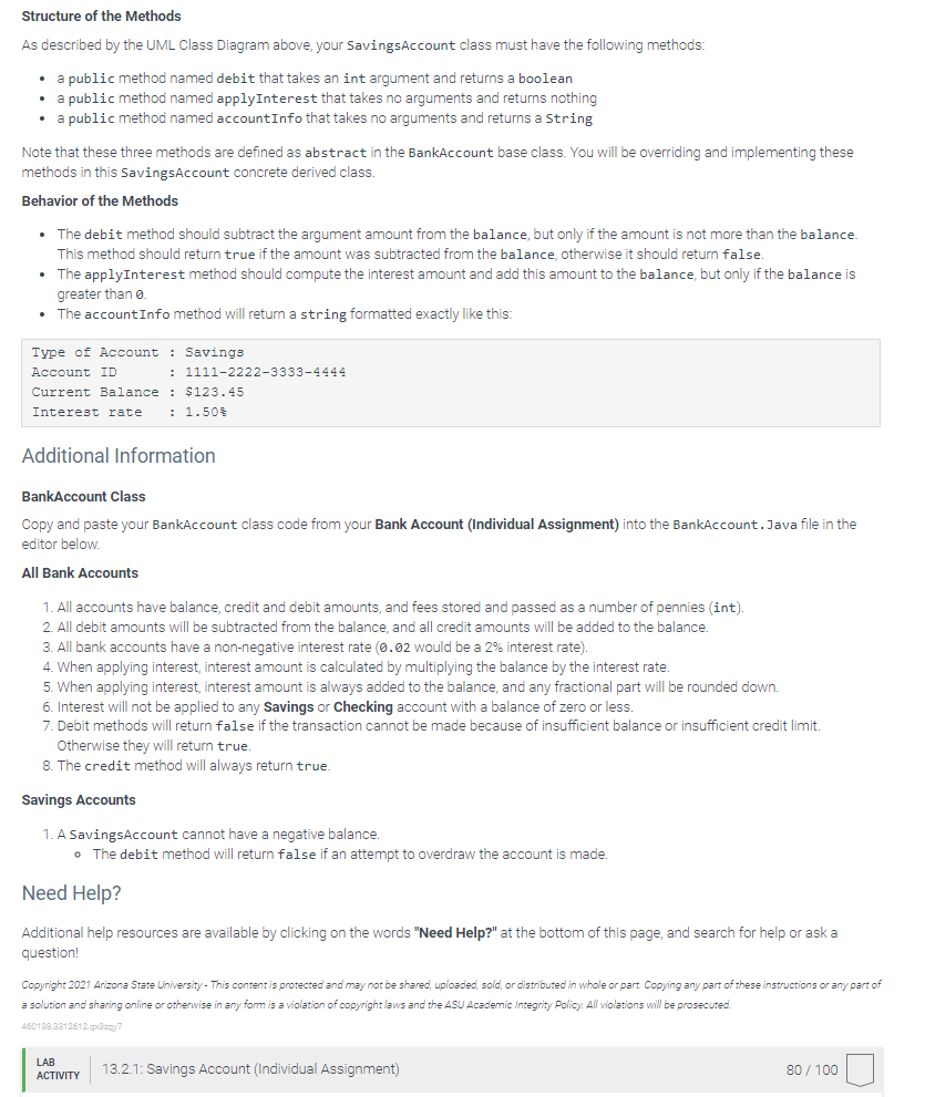Solved Rules This is an Individual Assignment. You must | Chegg.com