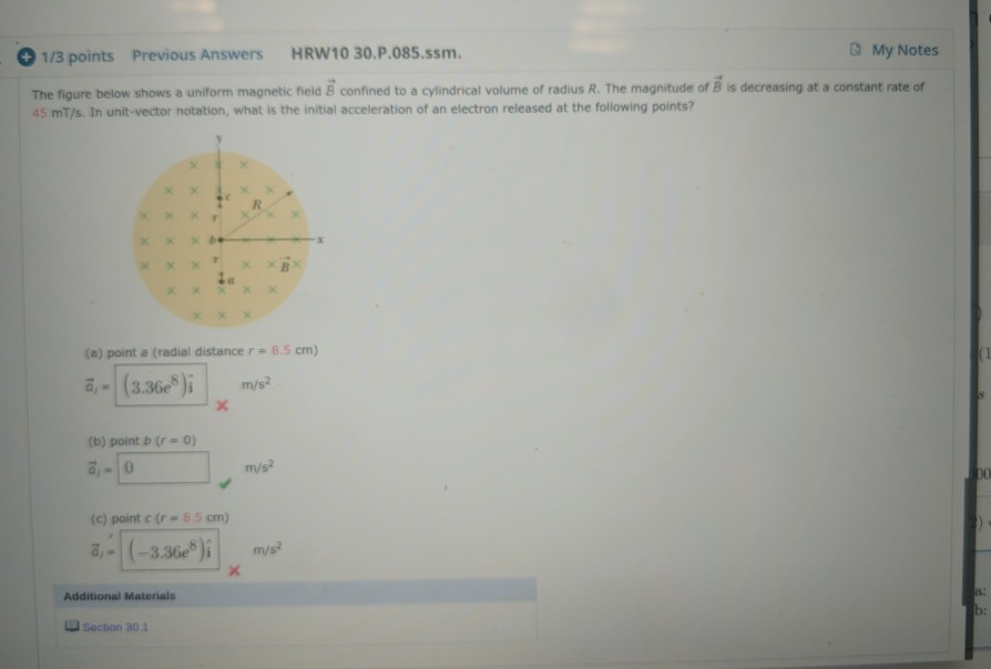 Solved The Figure Below Shows A Uniform Magnetic Field B | Chegg.com