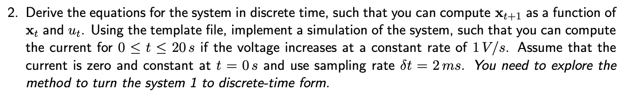 Solved Complete Task 2 in MATLAB Please do not copy the | Chegg.com
