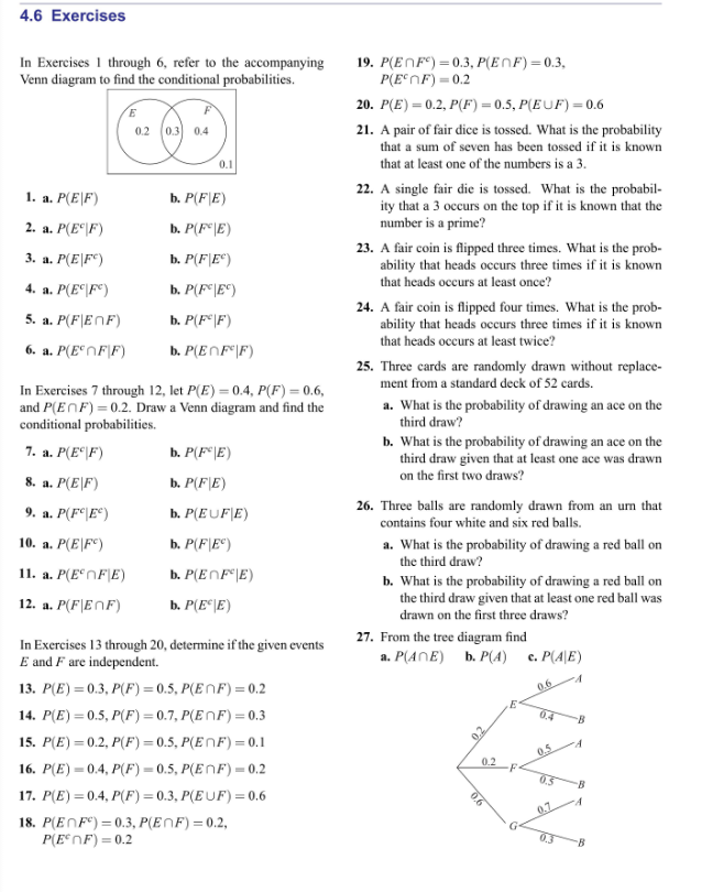 Solved In Exercises 1 through 6, refer to the accompanying | Chegg.com