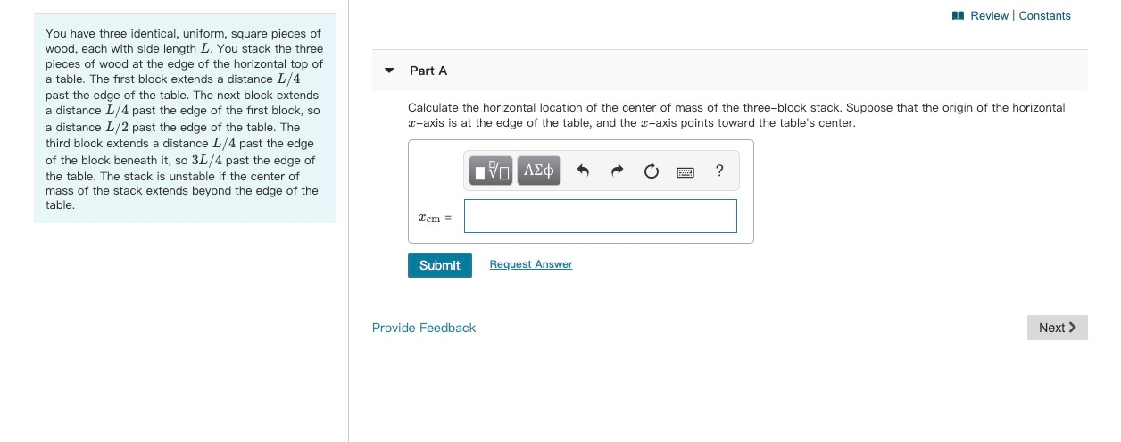 Solved Review Constants Part A You have three identical, | Chegg.com