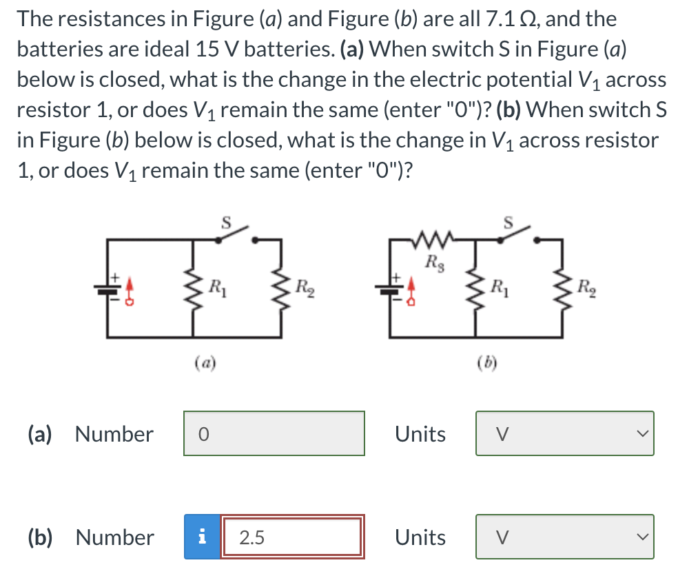 Solved The Resistances In Figure (a) And Figure (b) Are All | Chegg.com