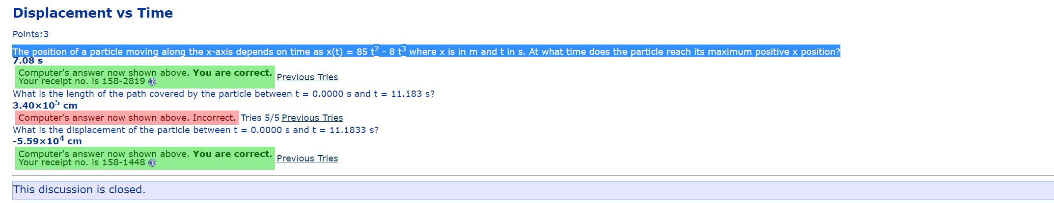 Solved Can someone explain to me these ANSWERS from the | Chegg.com