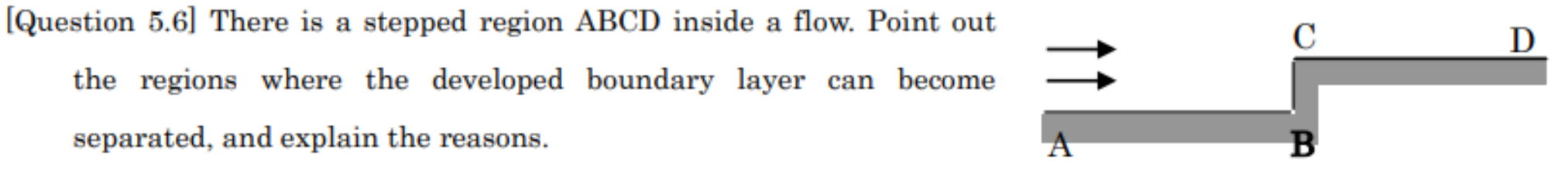 Solved [Question 5.6] There is a stepped region ABCD inside | Chegg.com