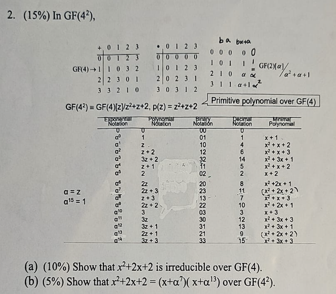 Solved it's a question about error correcting code in | Chegg.com