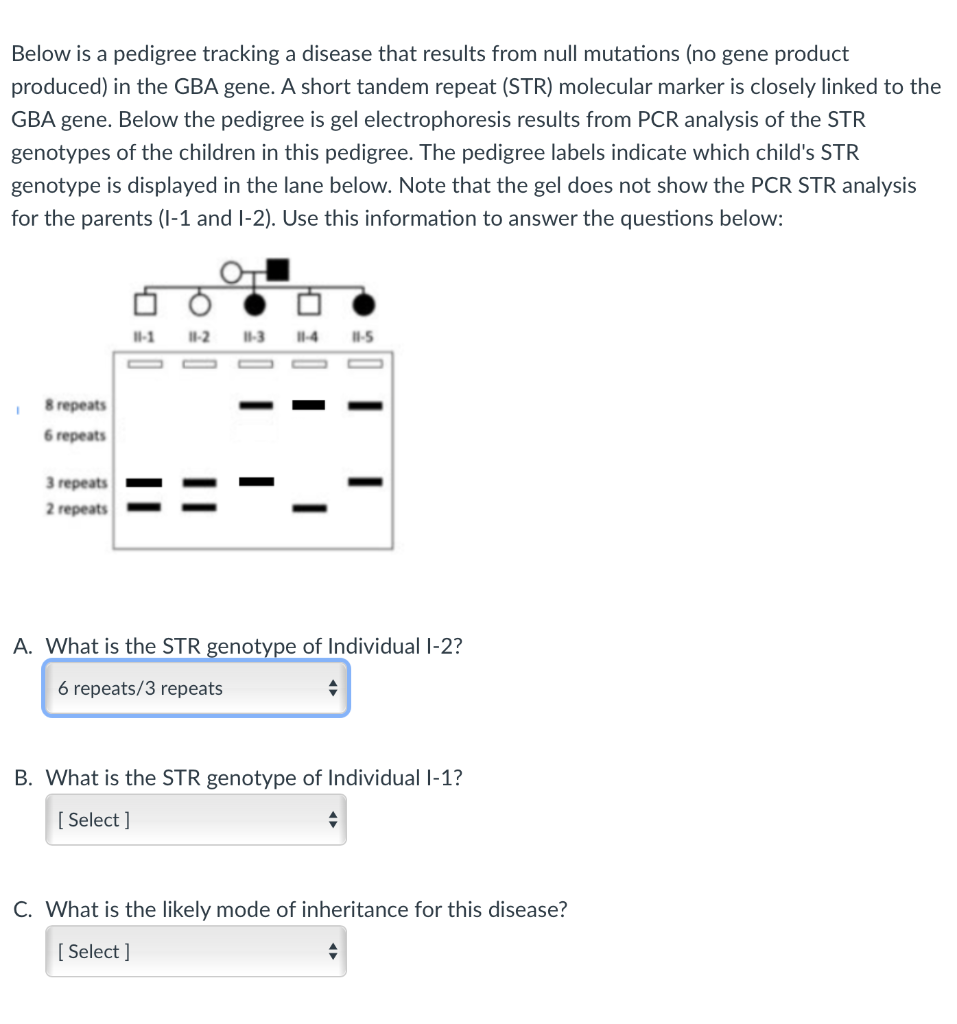 Solved Below is a pedigree tracking a disease that results | Chegg.com