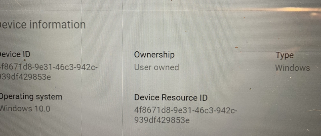 Solved What does device id mean? When does it change? How to | Chegg.com