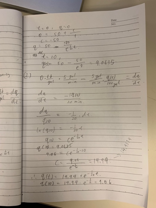 Solved Please help me check why my answer is not correct. | Chegg.com