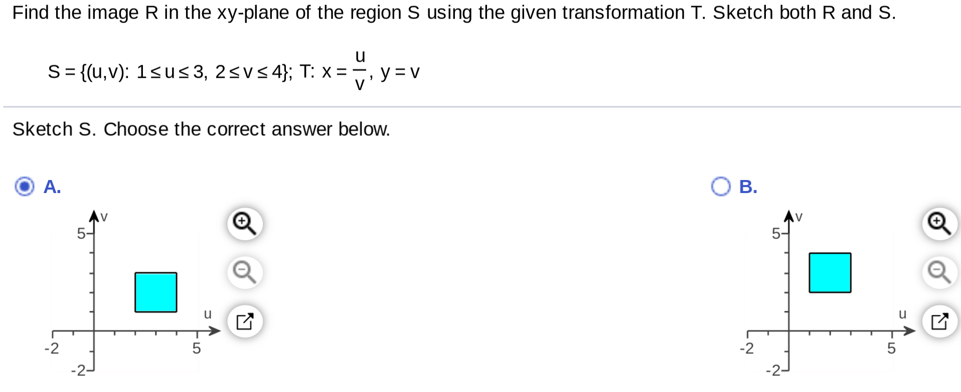 Solved Find The Image R In The Xy-plane Of The Regions Using | Chegg.com