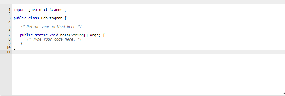 Solved Only on Java: This is code given and you can | Chegg.com