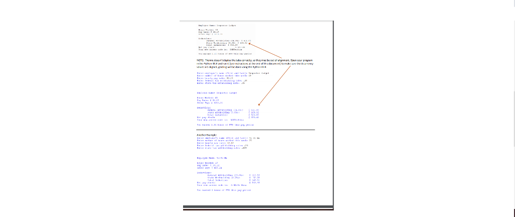 in python Receive and use input from the | Chegg.com