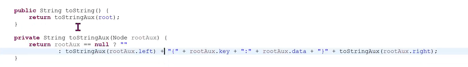 Solved > BinarySearchTree [Java Application] C:\ T\{Alex: | Chegg.com