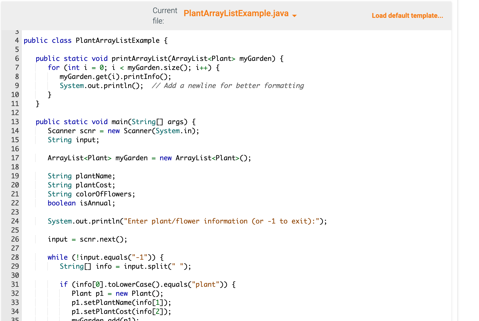 Solved Given a base Plant class and a derived Flower class, | Chegg.com