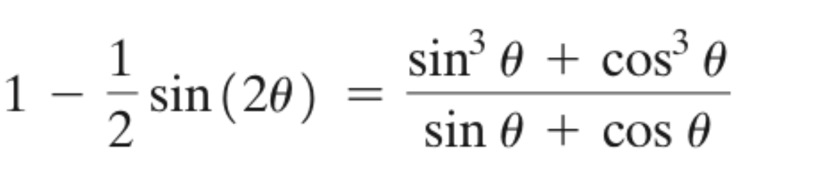 if 1   sin ^2 theta = 3 sin theta cos theta