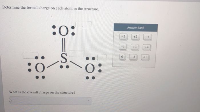 how to find the overall charge of an atom