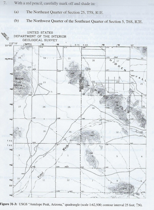 Solved Part 6: USGS “Antelope Peak, Arizona,” quadrangle Solved Part 6: USGS “Antelope Peak, Arizona,” quadrangle
