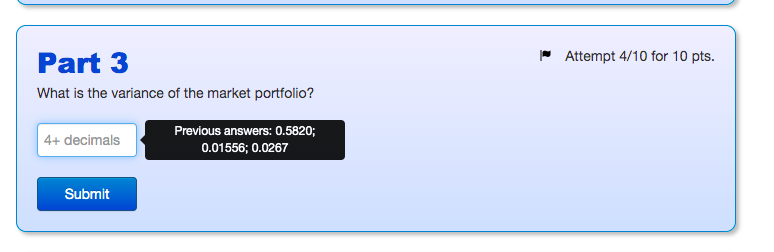 Solved Problem 4 Intro The following table shows rates of | Chegg.com