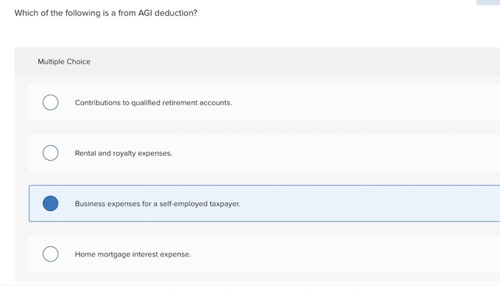what is a for agi deduction give three examples