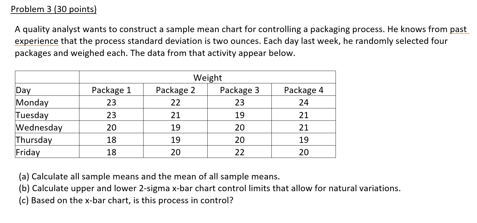 solved-problem-3-30-points-a-quality-analyst-wants-to