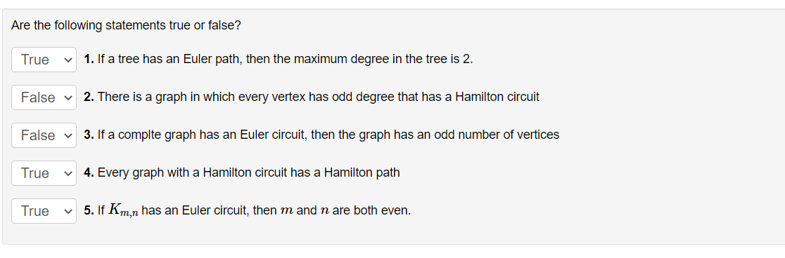 Solved Are the following statements true or false? 1. If a | Chegg.com