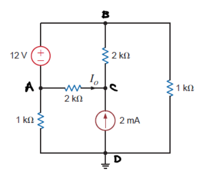 Solved At which single nodes can KCL be applied? A. Nodes A | Chegg.com