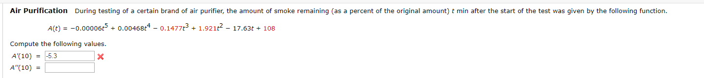Solved Find the first and second derivatives of the | Chegg.com
