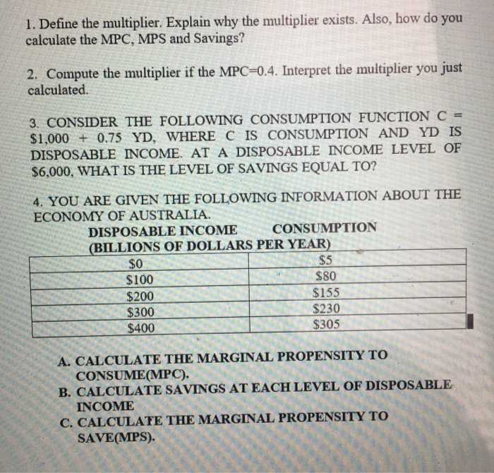 Which Best Describes Why the Multiplier Exists