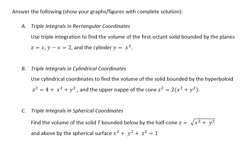 Solved Hi! I'm having trouble answering triple | Chegg.com