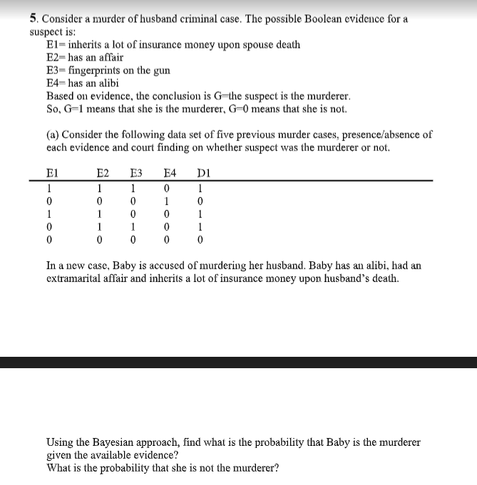 Solved Using The Bayesian Approach, Find What Is The | Chegg.com