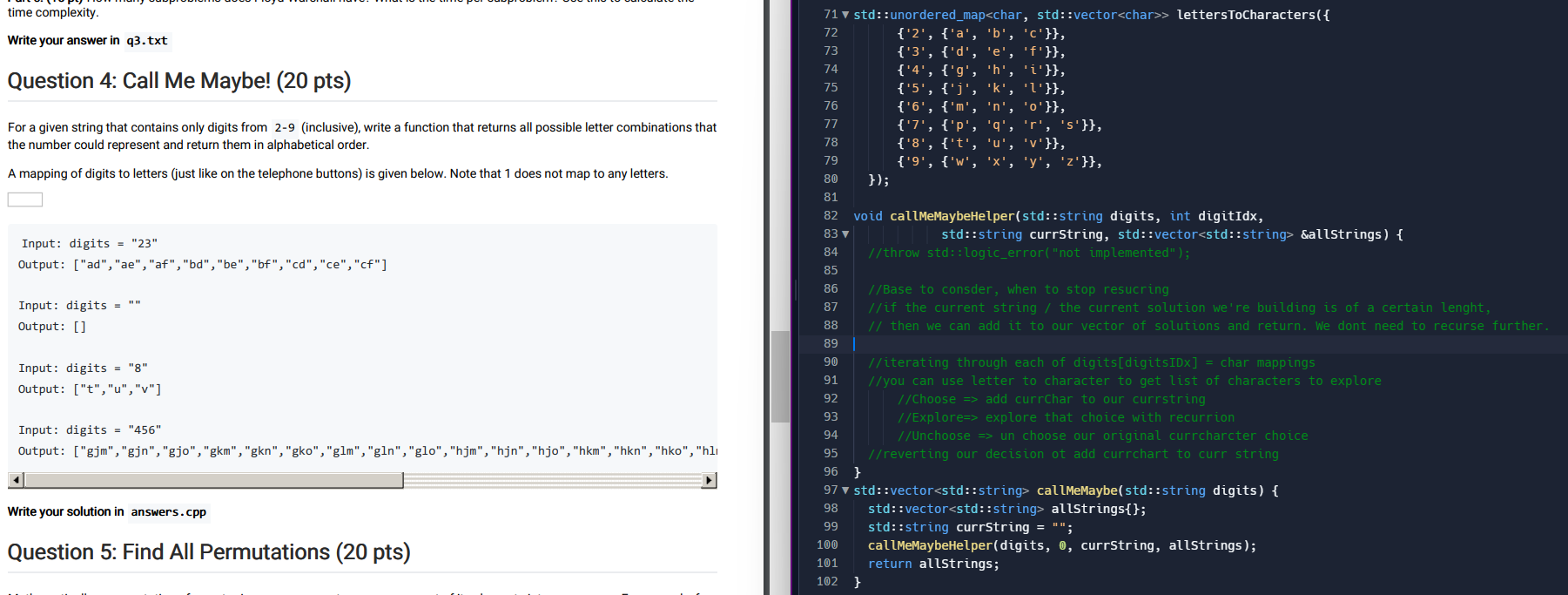 Solved c++ Help Please! below is the question(question 4) | Chegg.com