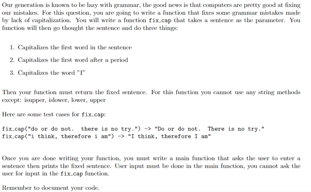 Solved Our generation is known to be lazy with grammar, the | Chegg.com