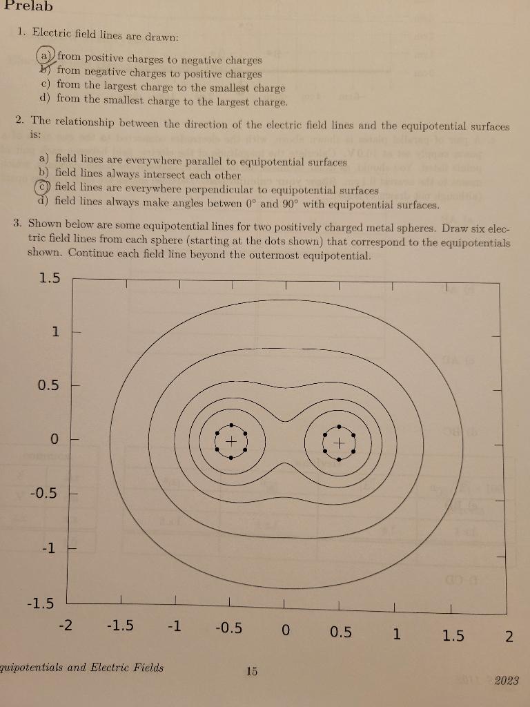 Solved 1. Electric field lines are drawn: a) from positive | Chegg.com