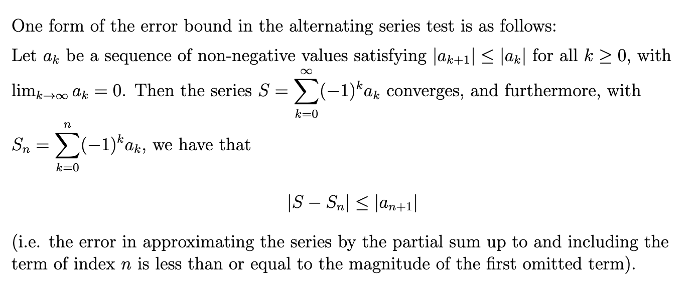 Solved 6. Write a program to approximate the sum of the | Chegg.com