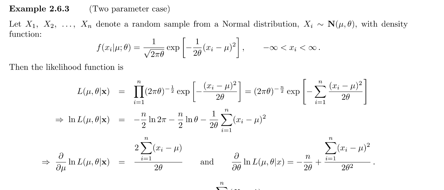 Solved How do I solve a likelihood function. Which parts | Chegg.com