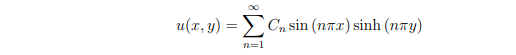 Solved Consider the steady state heat on a rectangle bounded | Chegg.com