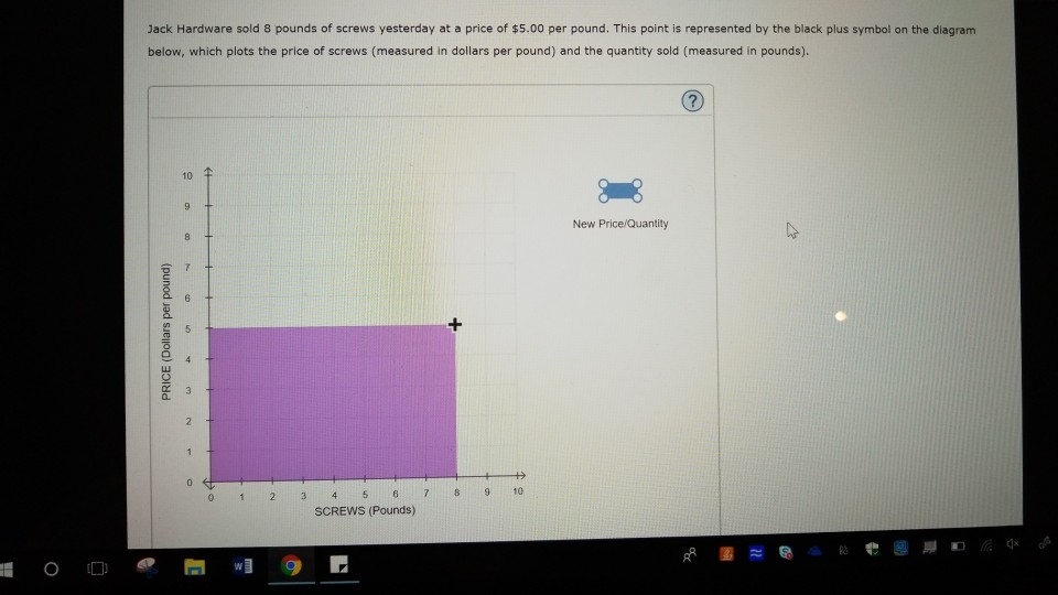 Solved Jack Hardware sold 8 pounds of screws yesterday at a