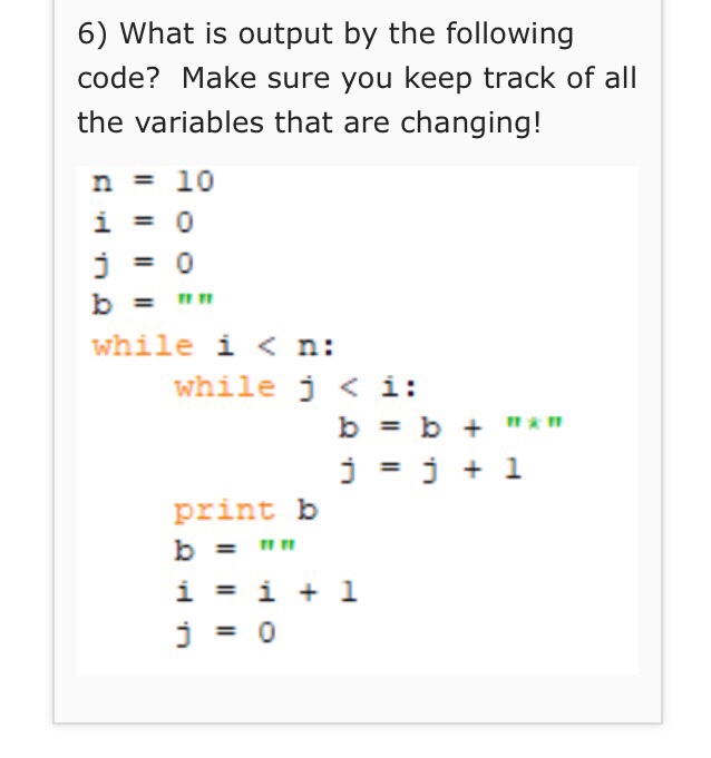 Solved 1) How many times is "Hello World printed in the | Chegg.com