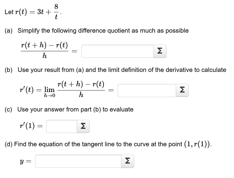 Solved Let R T 3 A Simplify The Following Differe Chegg Com