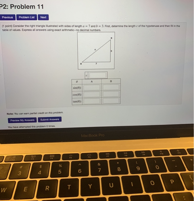 Solved 2: Problem 11 Previous Problem List Next (1 point) | Chegg.com