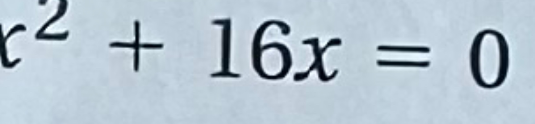 4x2 12x 16 0