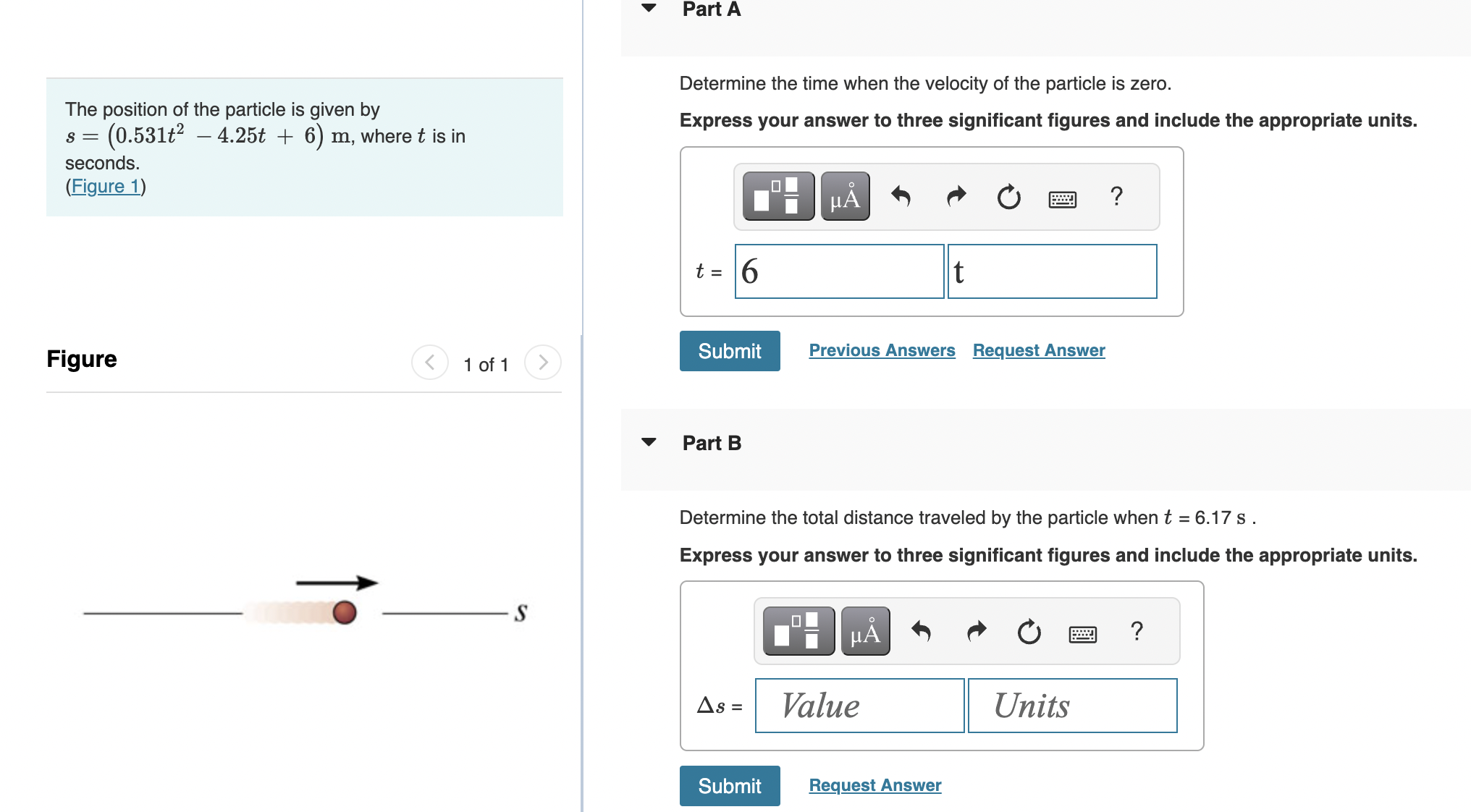 solved-the-position-of-the-particle-is-given-by-chegg