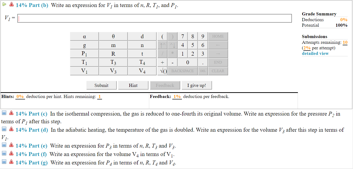 Solved 8 Problem 6 Consider A Process That Uses N Mol Chegg Com