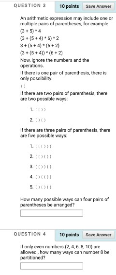 Solved QUESTION 3 10 points Save Answer An arithmetic | Chegg.com