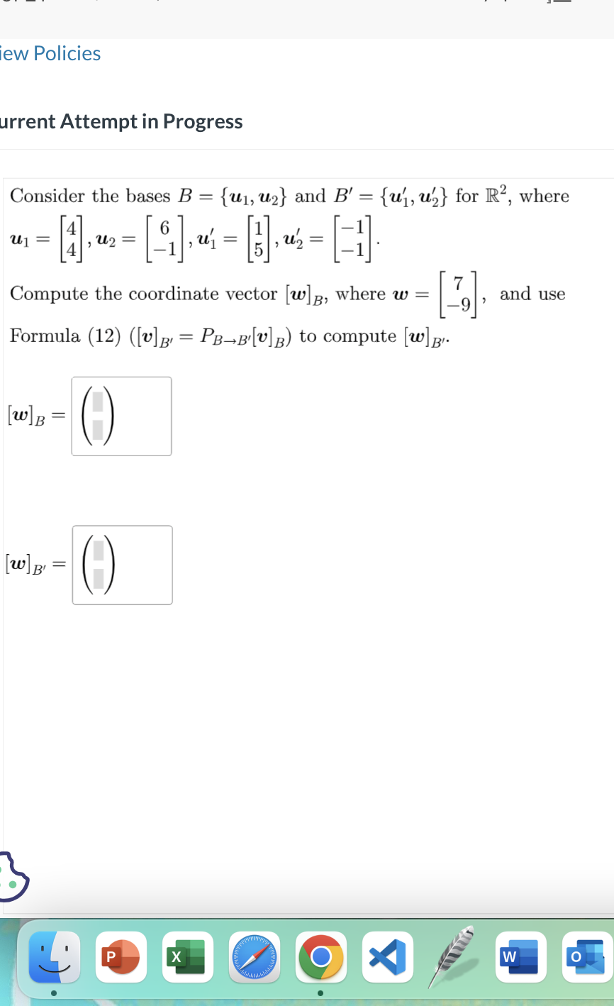 Solved Consider The Bases B={u1,u2} And B′={u1′,u2′} For R2, | Chegg.com