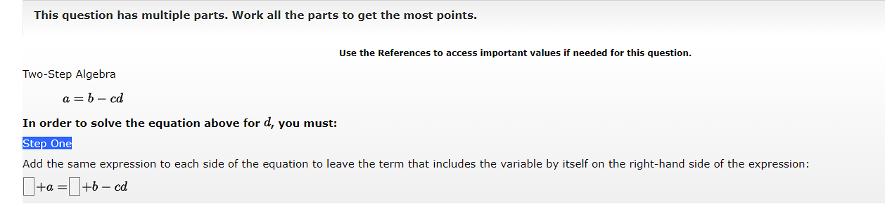Solved This question has multiple parts. Work all the parts | Chegg.com