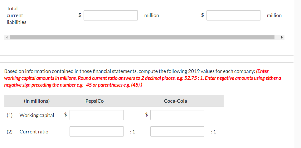 Solved PepsiCo, Inc.'s Financial Statements Are Presented In | Chegg.com