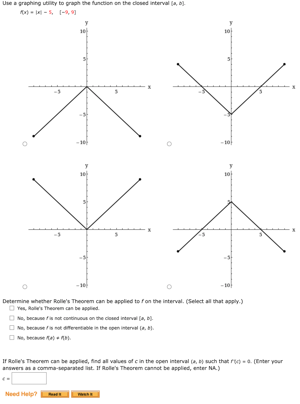 Use A Graphing Utility To Graph The Function On The Chegg 